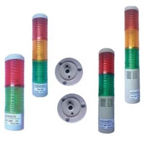 Balizas con base metálica