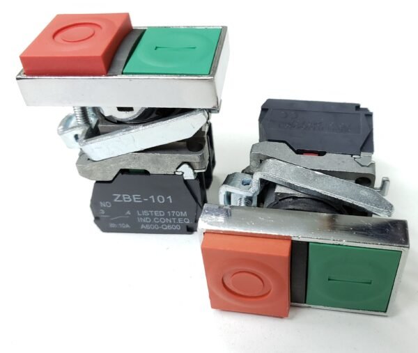 Botón interruptor doble pulsador