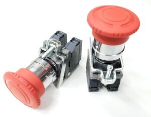 Botón Interruptor de Emergencia Tipo Hongo Gire para Liberar Botón interruptor de emergencia tipo hongo gire para liberar