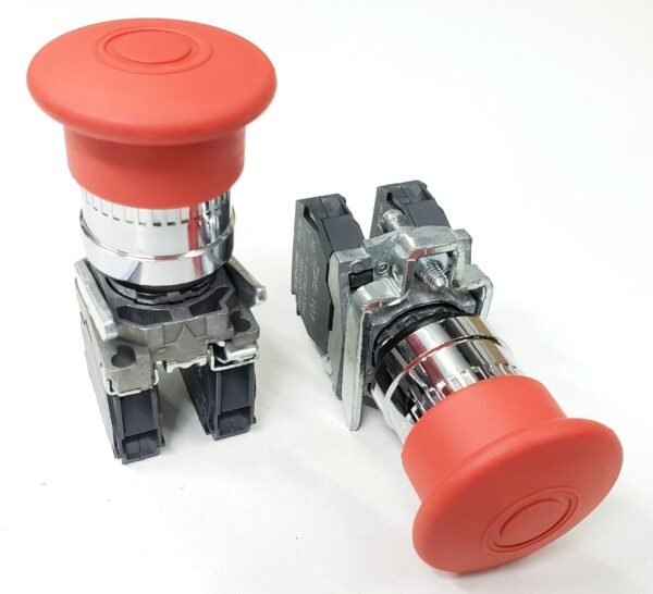 Botón interruptor de emergencia tipo hongo presione para liberar