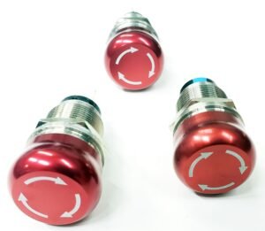 Botón Parada de Emergencia con Retención por Giro Botón parada de emergencia con retención por giro